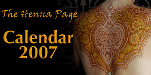 The Henna Page Calendar 2007