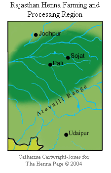 Sojat Henna Region