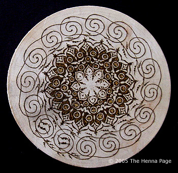 How to henna a drum 9