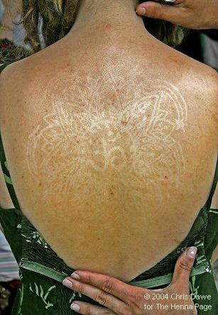 reverse henna
