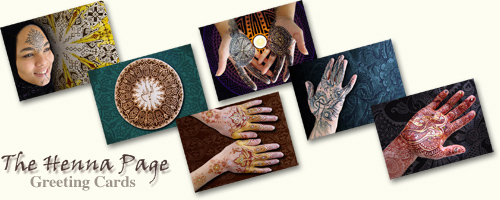 The Henna Page Greeting Cards