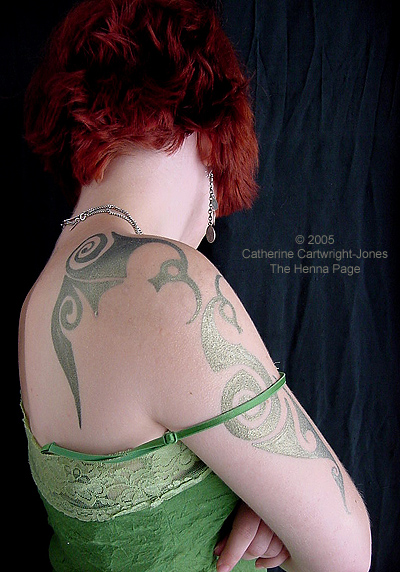 Goth Arm. Resin-based temporary tattoo paint was developed by Temptu to Goth Arm. Resin-based temporary tattoo paint was developed by Temptu to