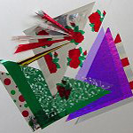 Mylar and cello trianges