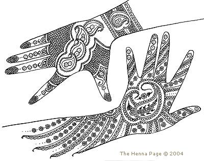 free henna patterns