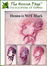 Henna is NOT black