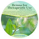 Henna for Therapeutic Use