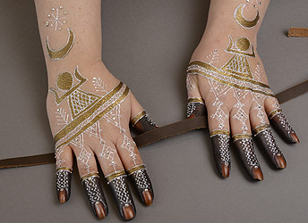 Henna and 'white henna'