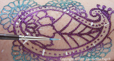 add more 'white henna'